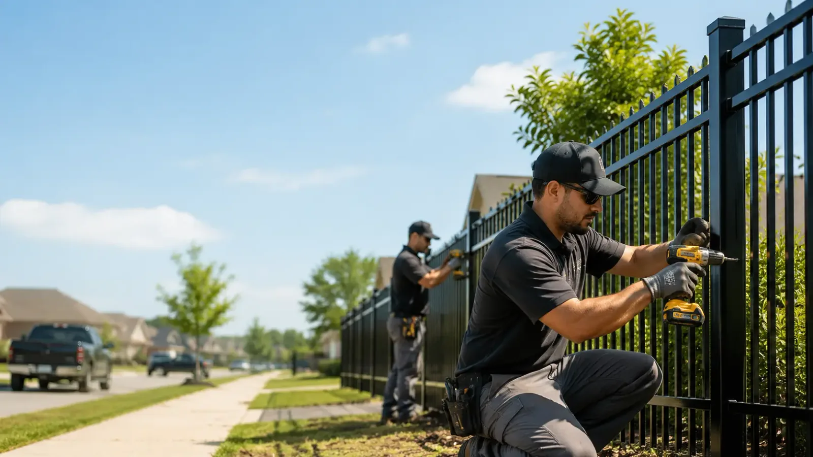 Metal Fence Installation in Auburntown, TN